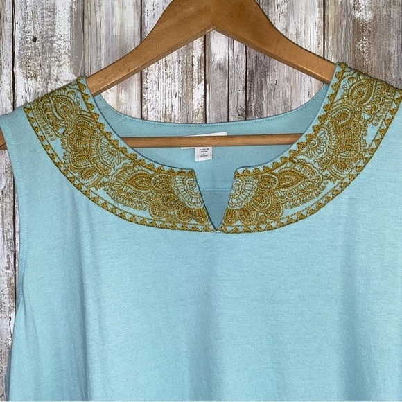 J. Jill Heirloom Embroidered Tank - Picture 6 of 7